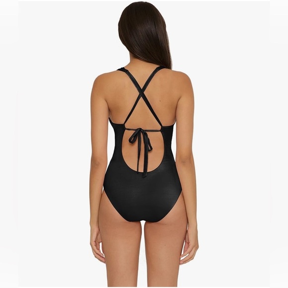 BECCA | Prism Cutout One-Piece Swimsuit, Black, Size SP, NWT - Picture 13 of 14